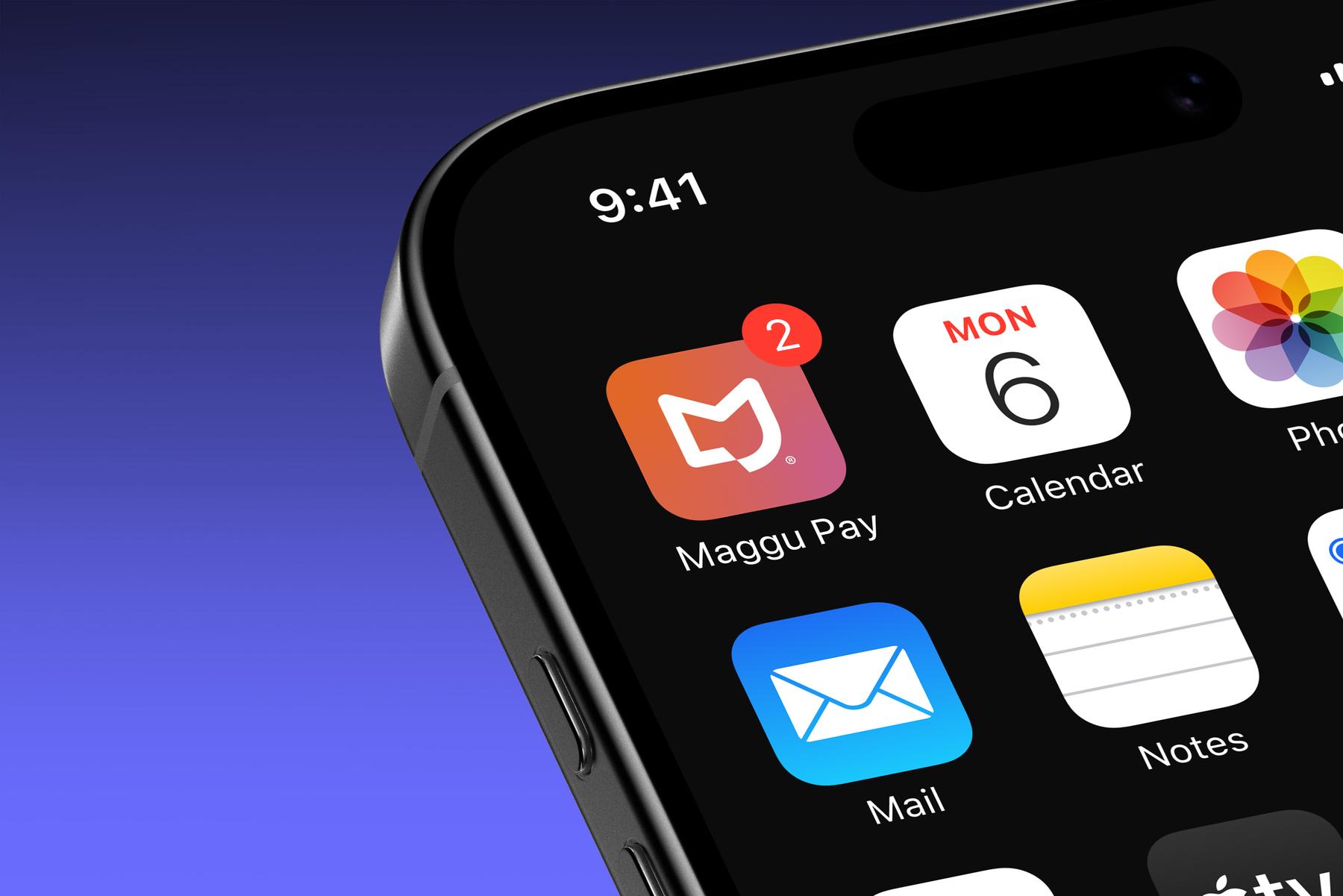 Maggu Pay no iPhone