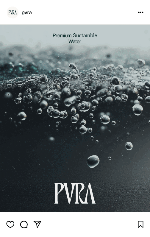 Post PVRA: agua sustentavel premium